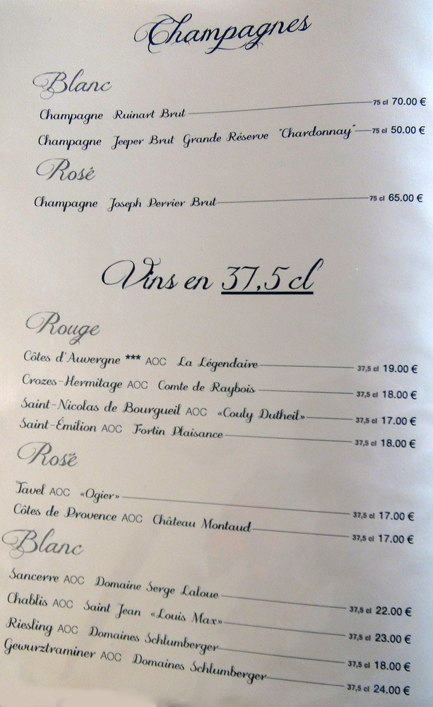 Champagne et 37,5 cl