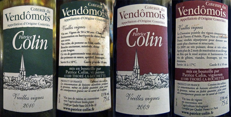 Les vins au verre pour les plats