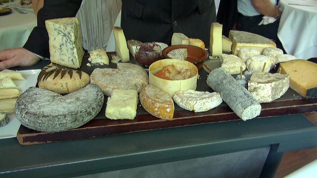 Plateau de fromages de Jean Yves Bordier