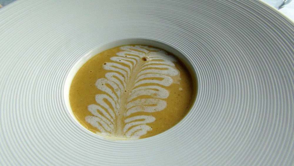Velouté de patate douce et cannelle