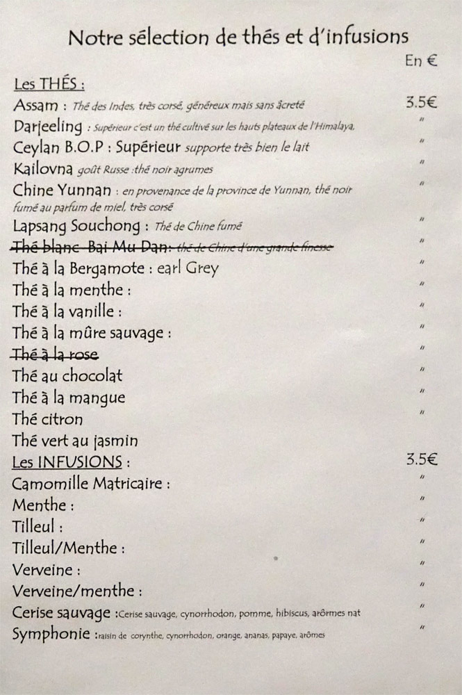 Thés & Infusions