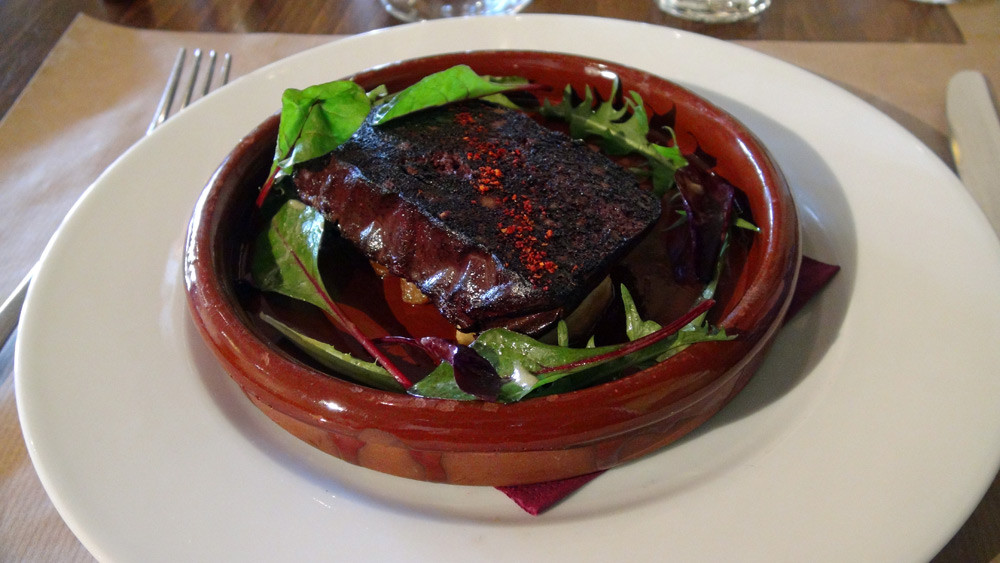 Poêlée de boudin noir aux pommes