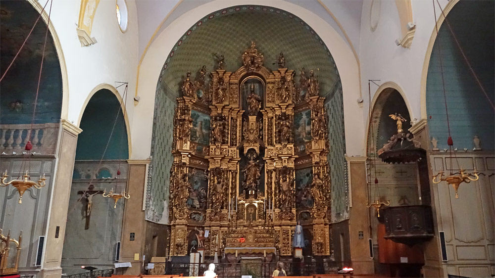 Retable du maître-hôtel de l'église Notre Dame des Anges