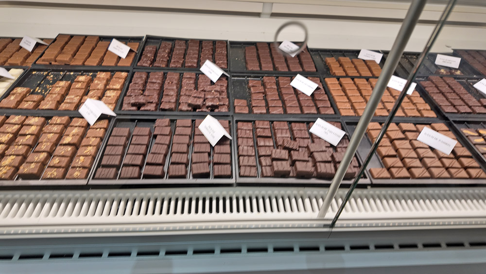 Chocolats (non testés)