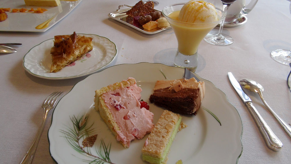 L'assiette des desserts