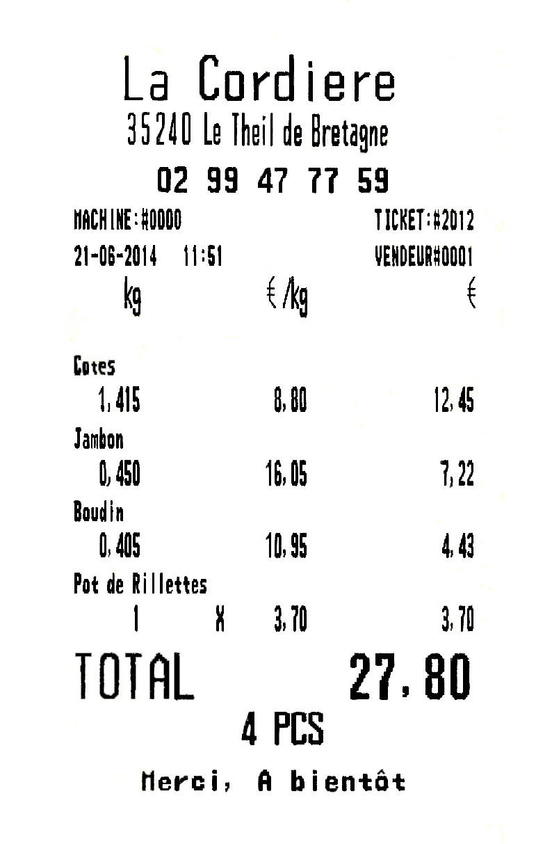 La note