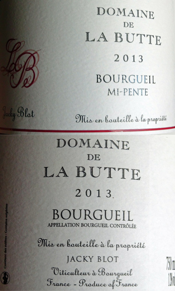 Bourgueil mi-pente 2013