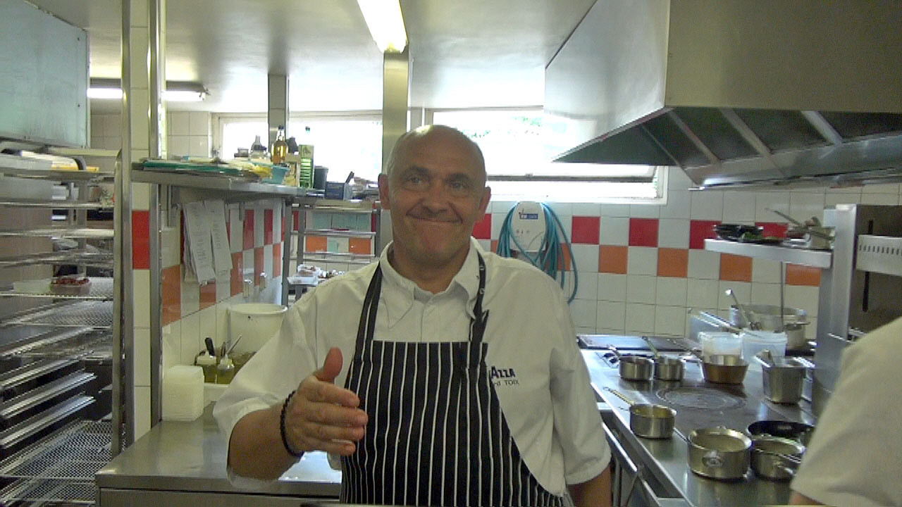 Richard Toix m'accueille en cuisine