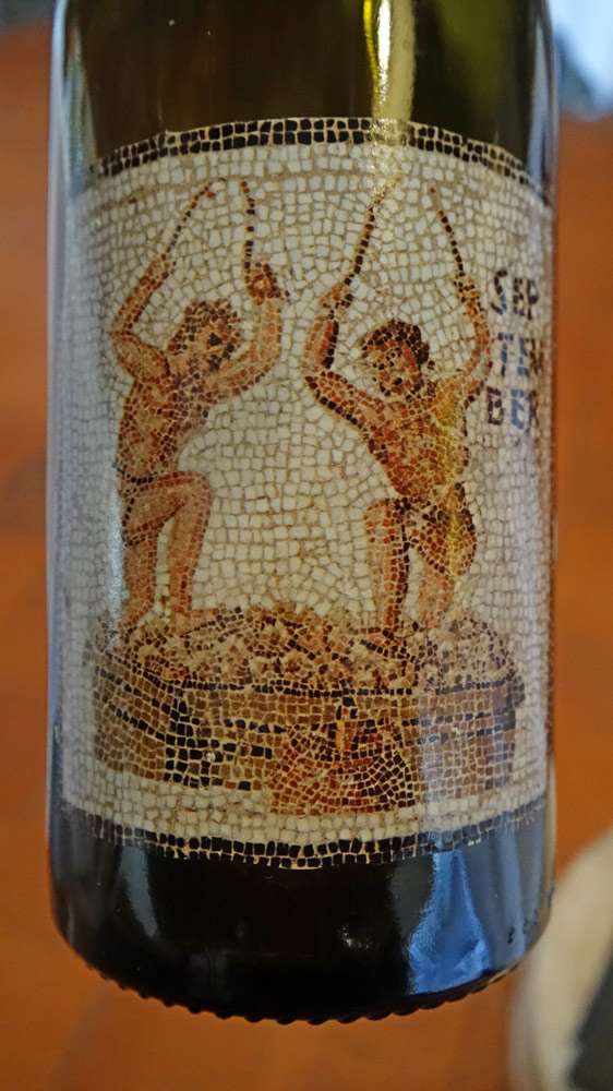 Le vin servi sur les deux plats suivants