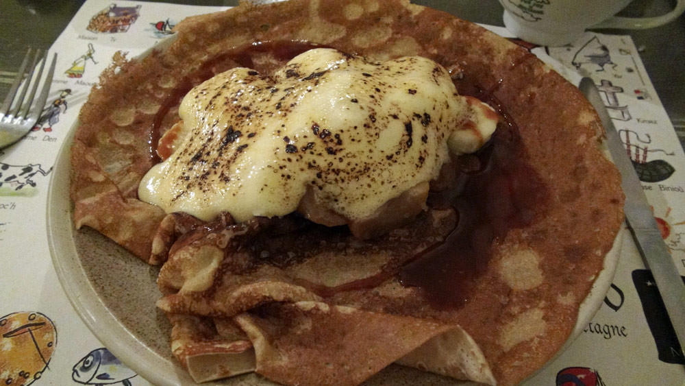 Crêpe soufflée Carabana