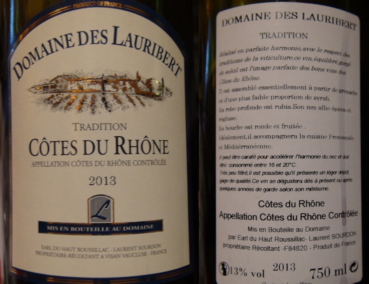 Vin au verre