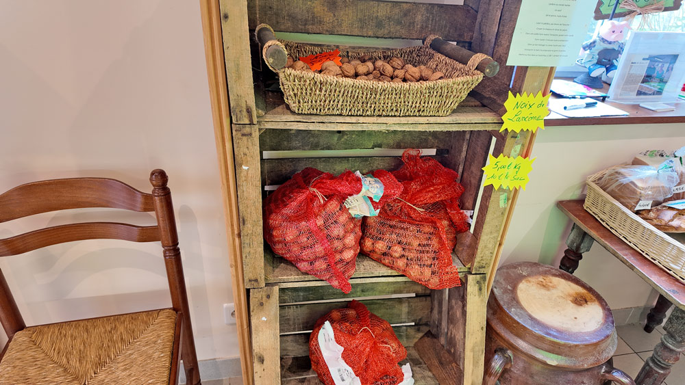 Noix et Pommes de terre