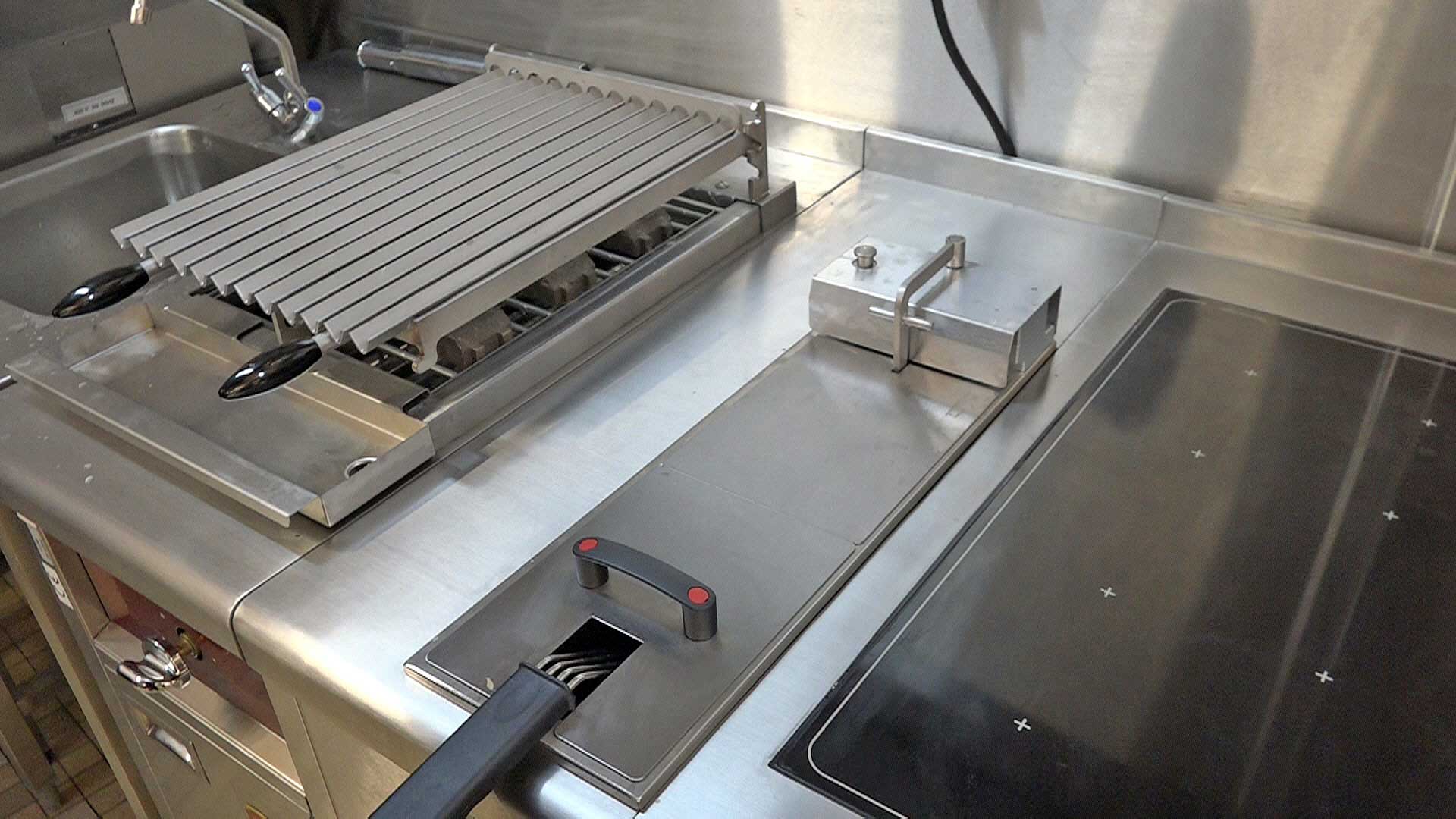 En cuisine, le matos de Julien