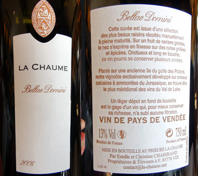 VDP de Vendée 2006 "Bellae Domini"
