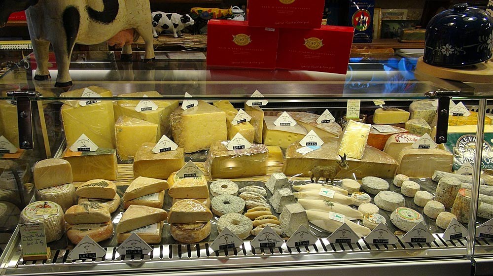 Vache, brebis et chèvre