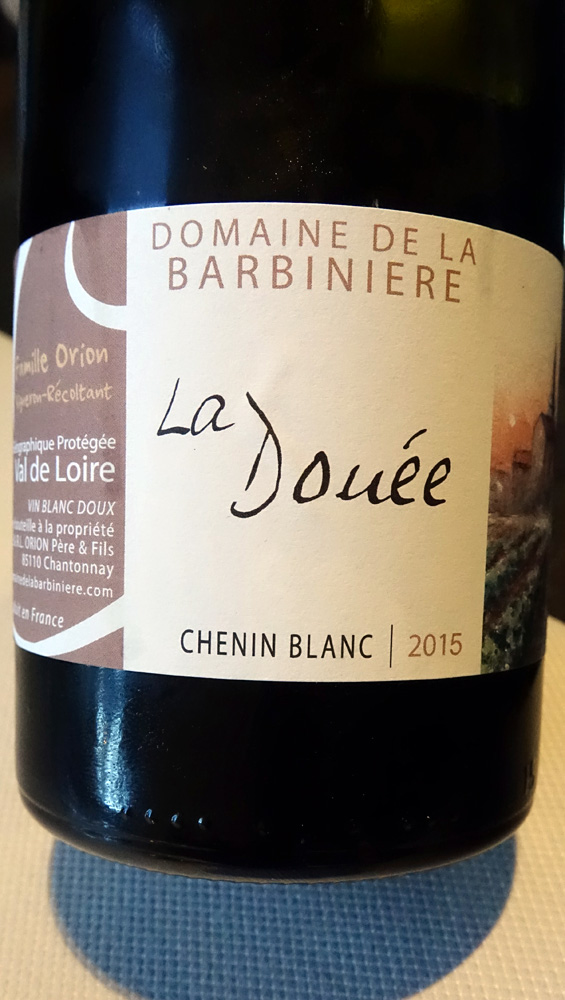 Vin sur les 2 desserts