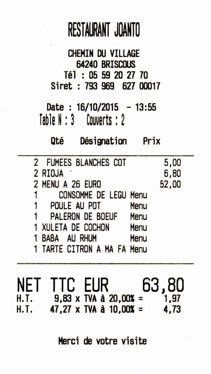 La note