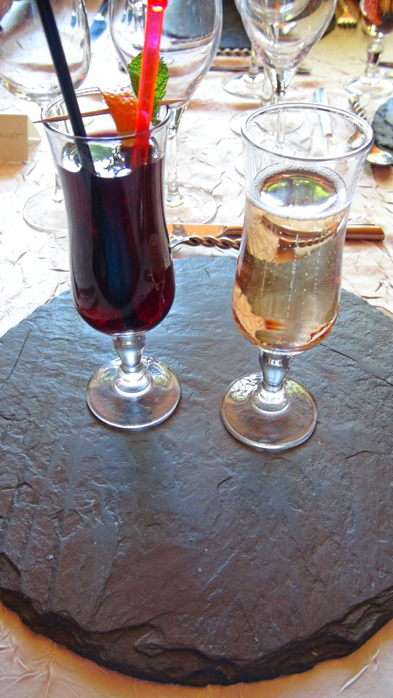 Vin de Myrtilles et Coktail Chéri