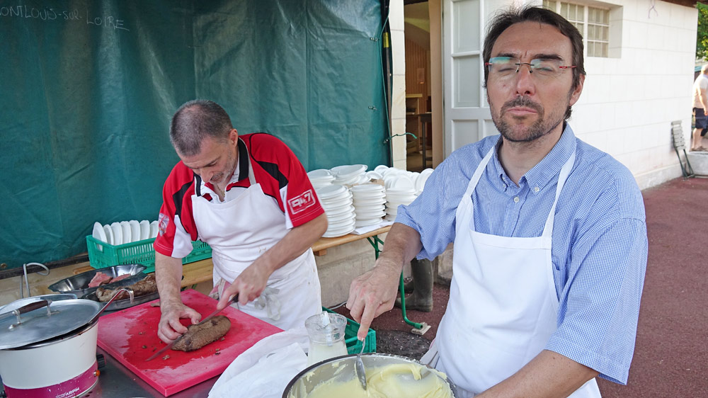 Fabrice Dallais au service