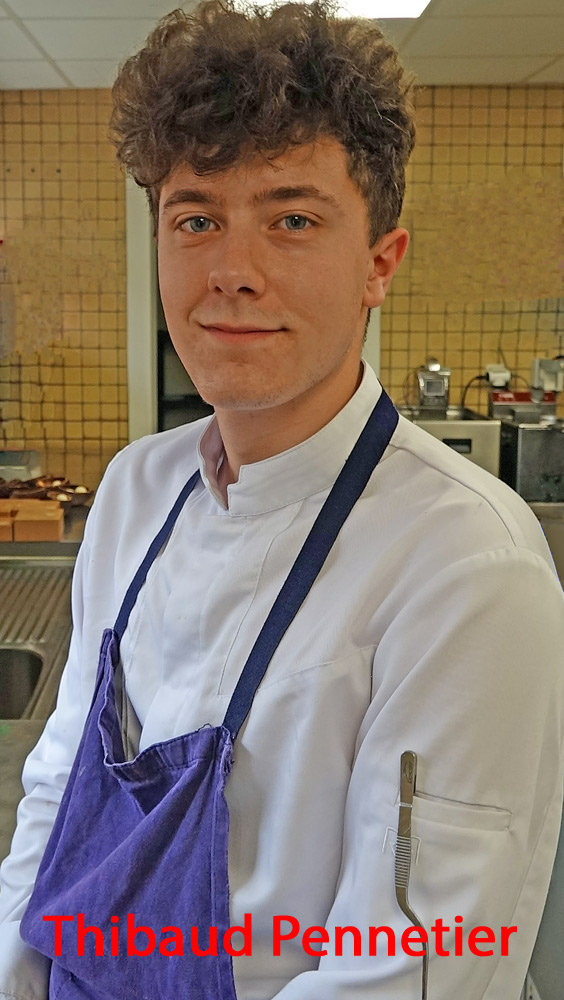 Thibaud Pennetier, le nouveau pâtissier