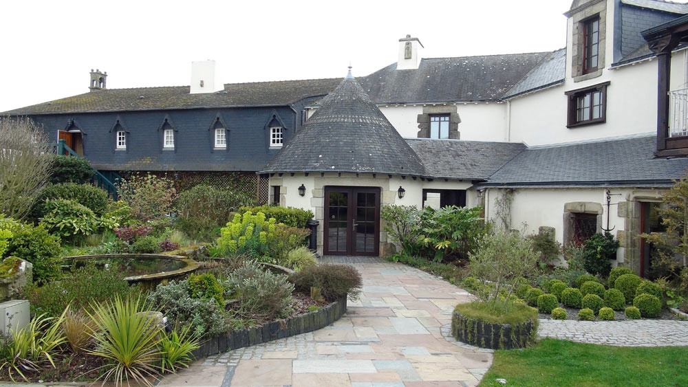 L'entrée du restaurant