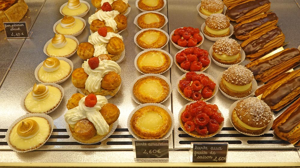 Les pâtisseries du 12 octobre 2019