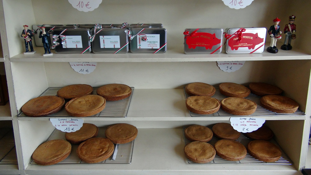 Gâteaux basques de la maison Pereuil