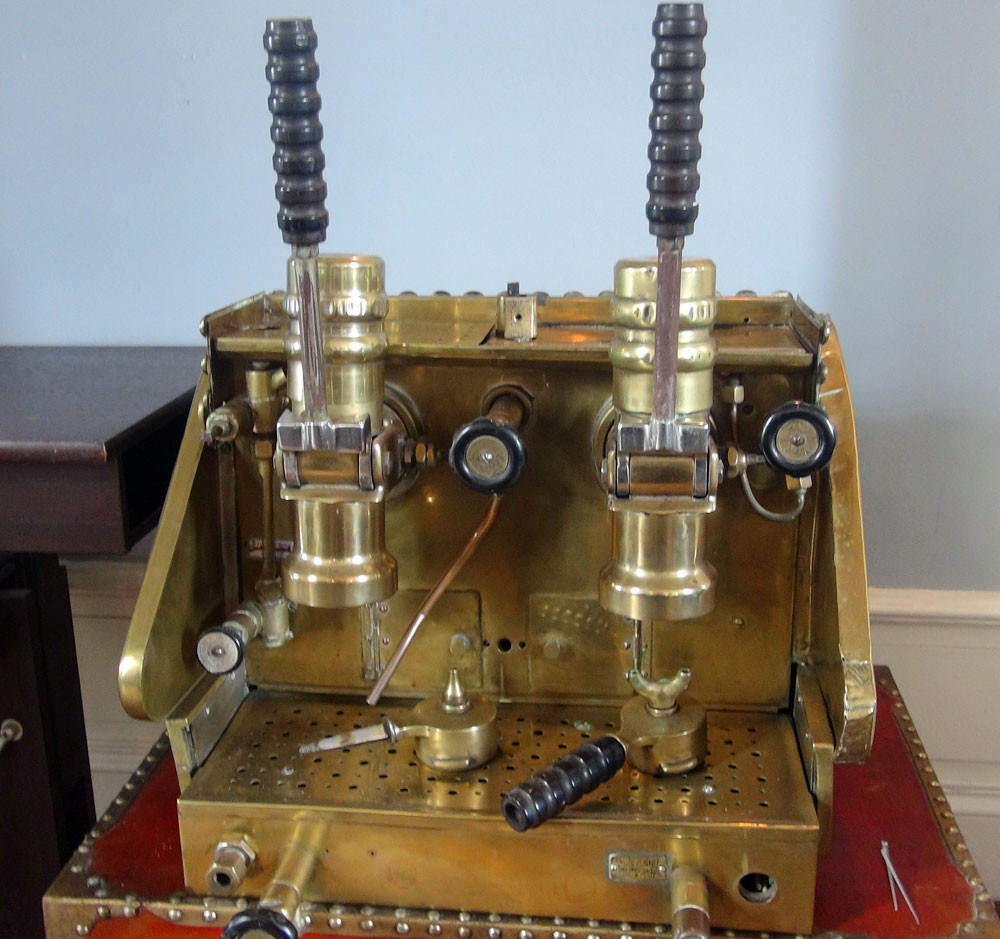 Percolateur de 72 kg ramenée de Colombie