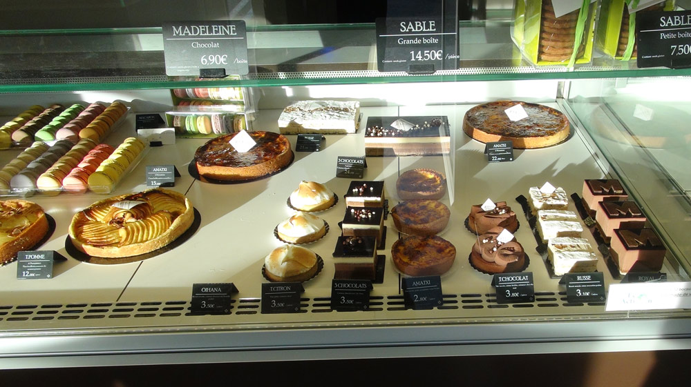 Quelques pâtisseries individuelles