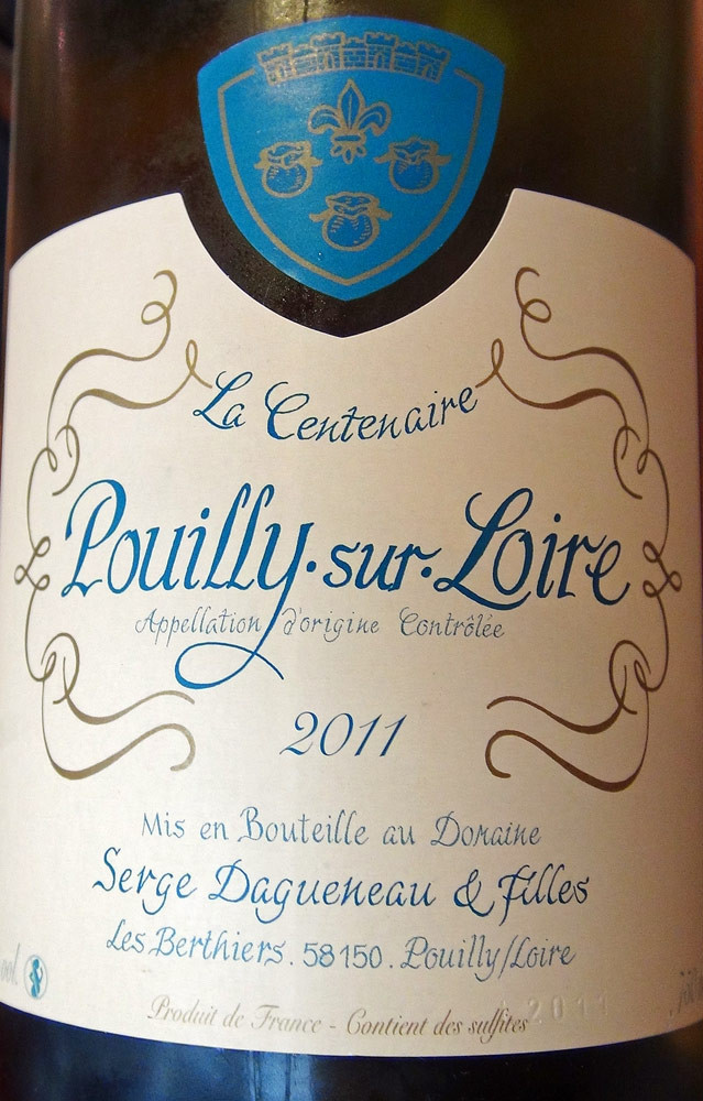 Pouilly-sur-Loire 2011 de Serge Dagueneau et filles
