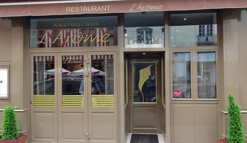 La façade du restaurant