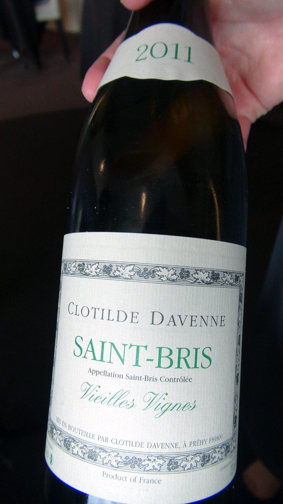 Saint-Bris 2011 de Clotilde Davenne