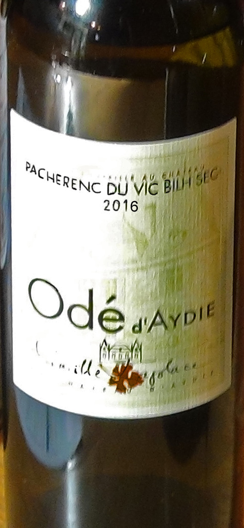 Le vin servi pour les 2 premiers plats