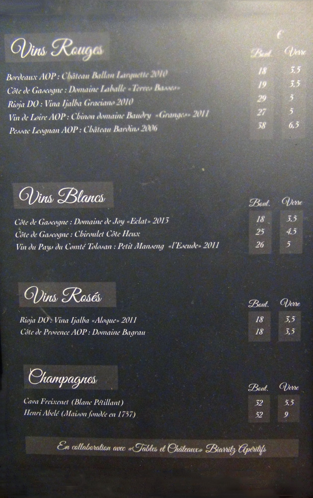 Les vins