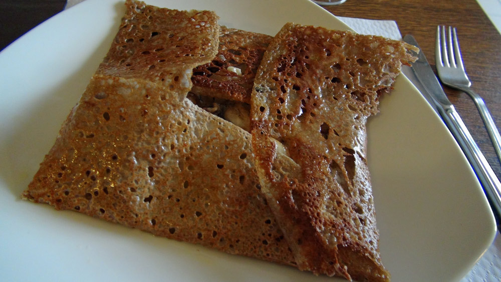 Galette "La grand Léjon", repliée