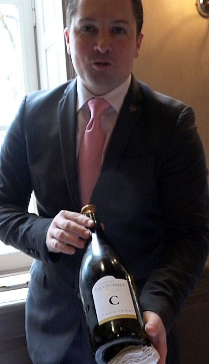 Florian Balzeau, le sommelier
