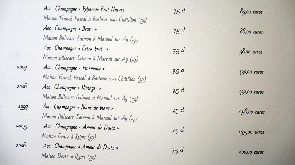 Champagnes, suite et fin