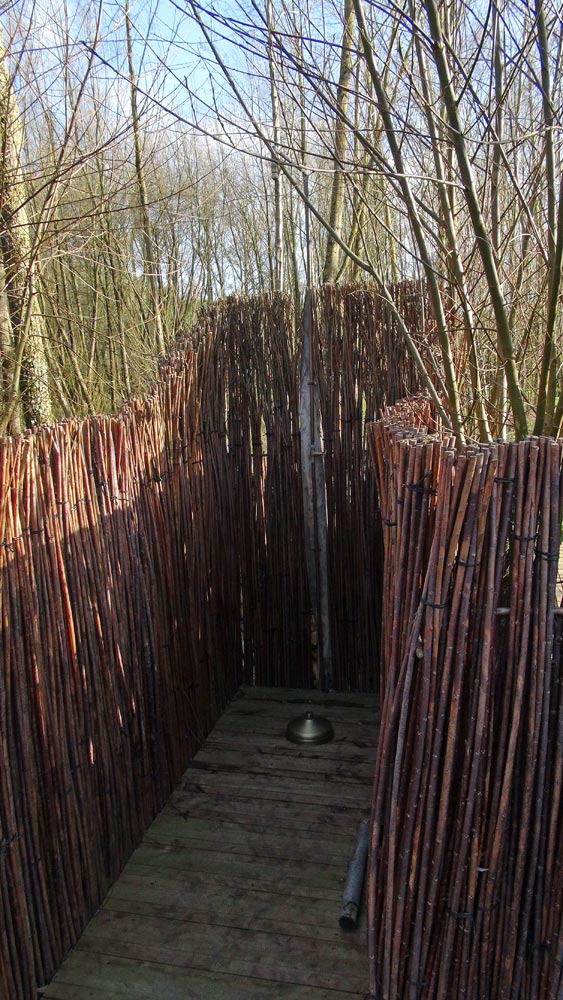 La douche du sauna