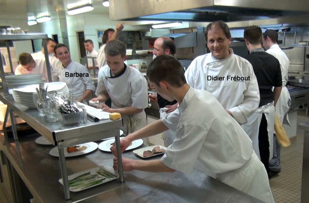 En cuisine, on s'active
