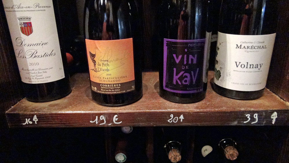 La cave plus en détail