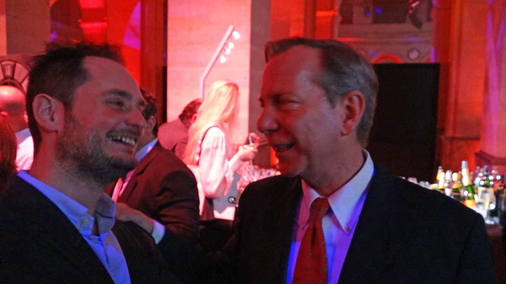 Michael Ellis et Alexandre Couillon au Palais Brongniart le jeudi 9 février 2017