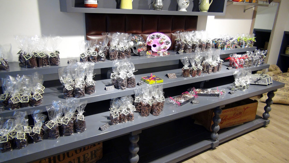Les craquinettes et les pralinés