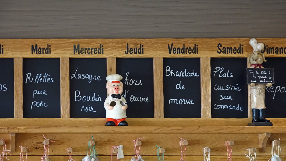 Plan de travail de la semaine