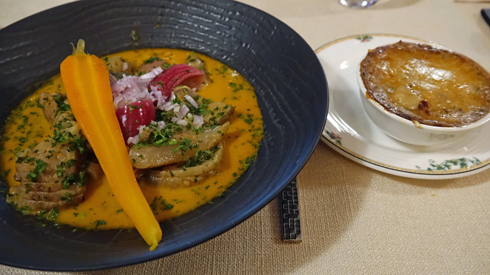 Tête et fraise de veau persillée (hélas la fraise de veau était en rupture de stock !)