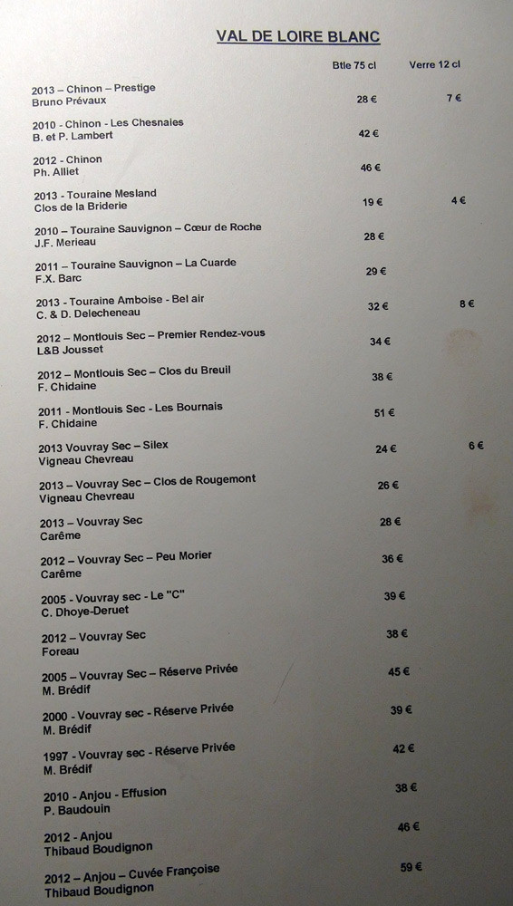 Vins blancs du Val de Loire (premier volet)