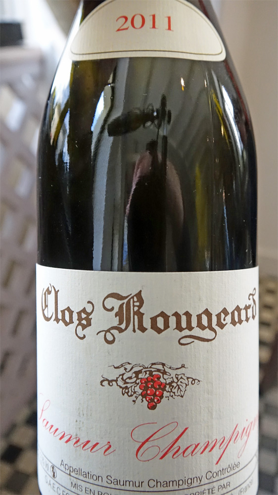 Saumur-Champigny 2011 "Clos Rougeard" offert par Jacky Dallais