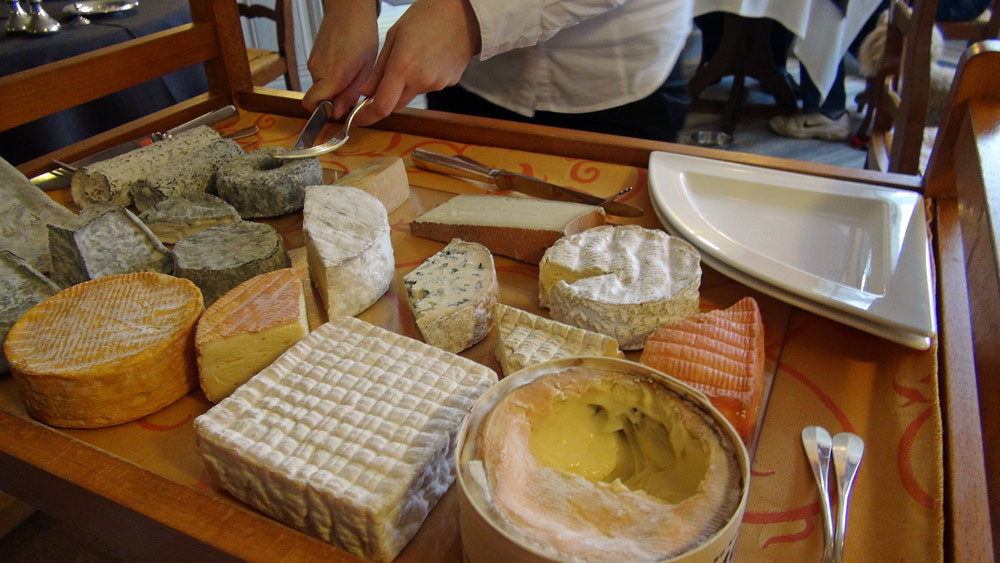 Chariot de fromages 