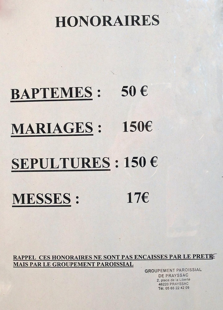 Puy l'Evêque : Eglise fortifiée Saint-Sauveur et les tarifs de ses prestations