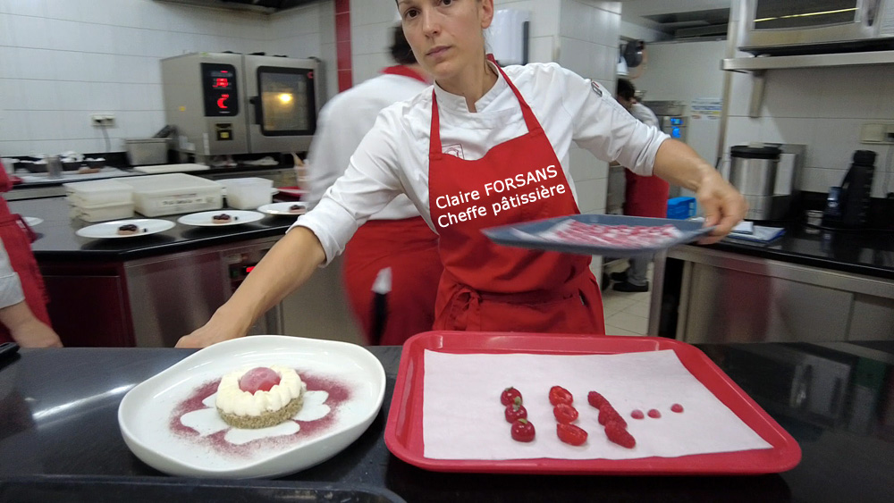 Claire Forsans, cheffe pâtissière