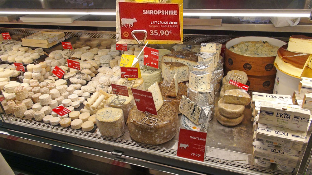 Les fromages de Benat dont le Shropshire au lait cru